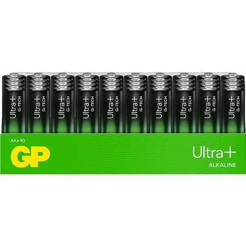 Alkaliske batterier GP Ultra+ G-Tech