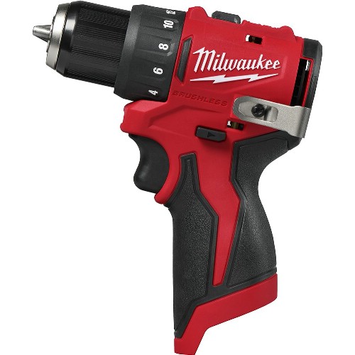 Borskrutrekker MILWAUKEE M12 BLDDRC-0 12 V uten batteri