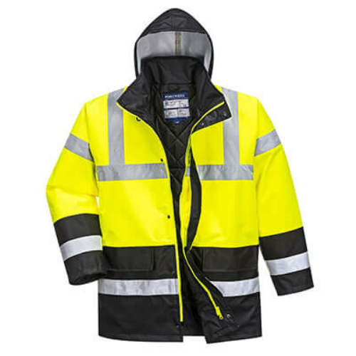 PARKAS GUL/SORT S466 PORT WEST