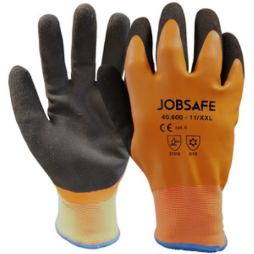 Hanske latex foret 40.600 Thermogrip